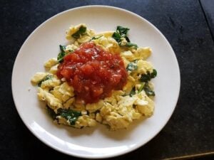 1300 Calorie Keto Meal Plan 1300 Calorie Keto Meal Plan - spinach eggs