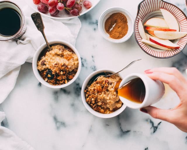 Maple butter oatmeal
