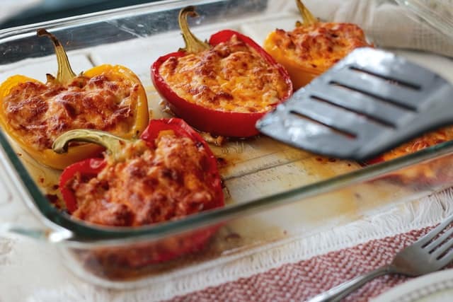 Tuna stuffed pepper