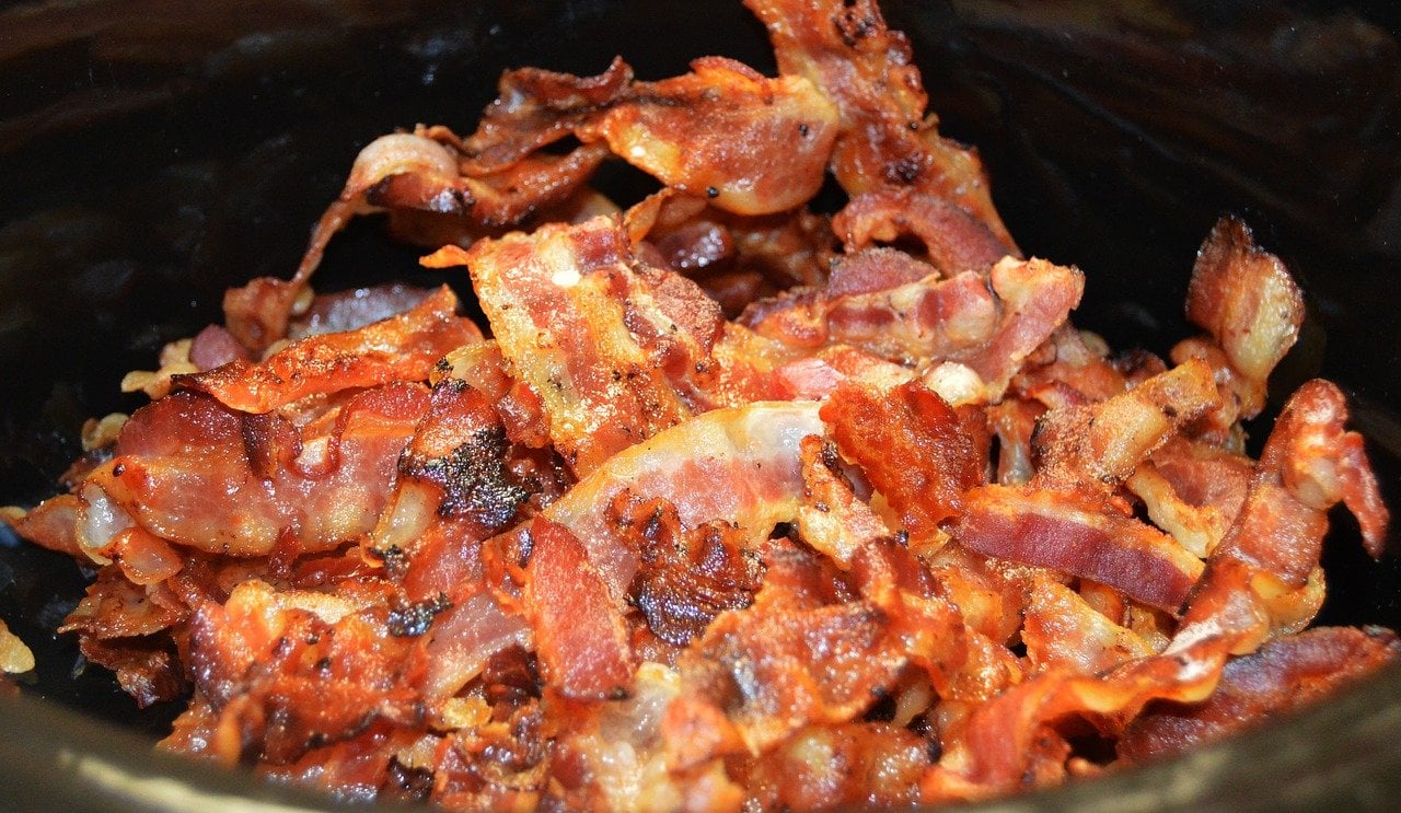 Roasted bacon