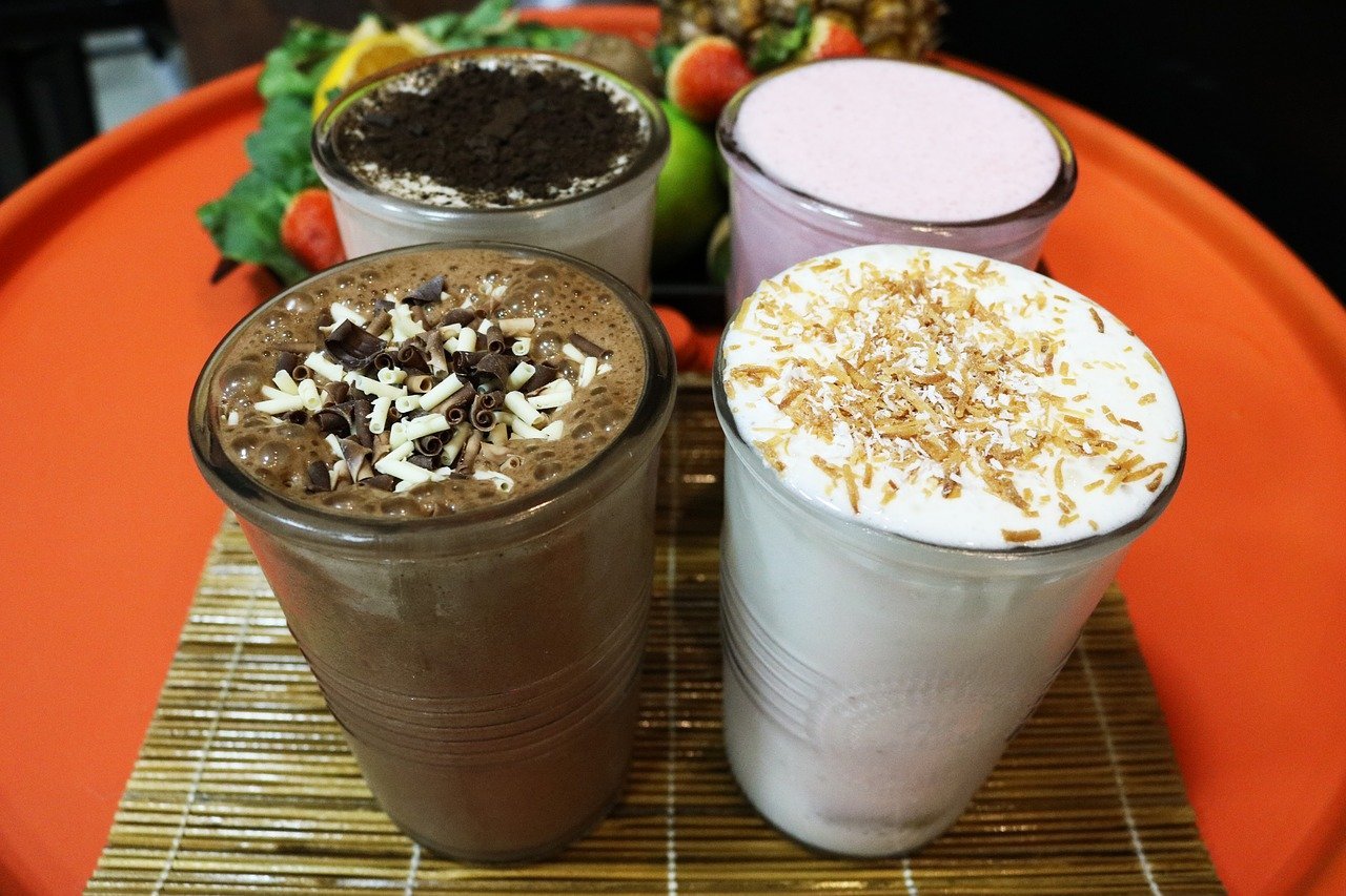 Chocolate protein shake