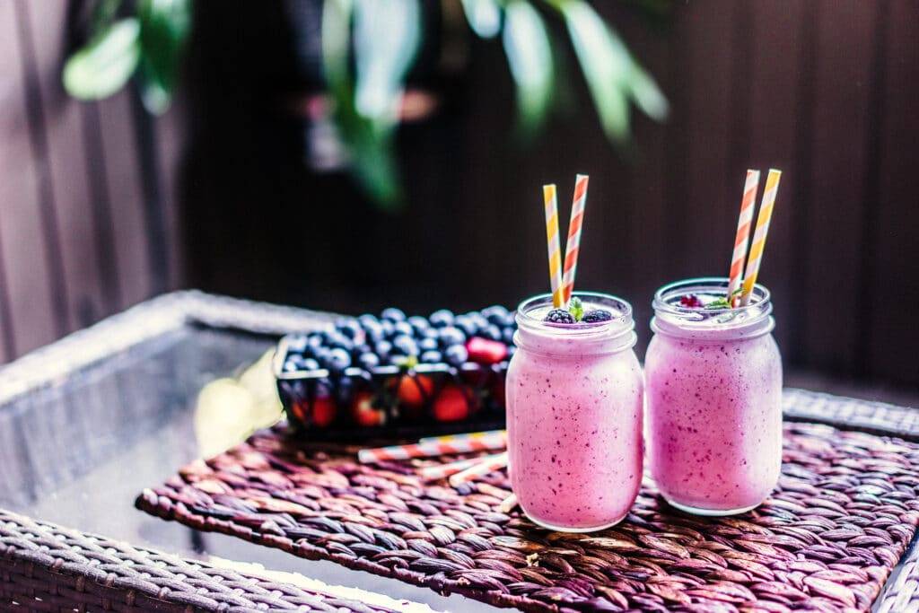 Keto cheesecake shake