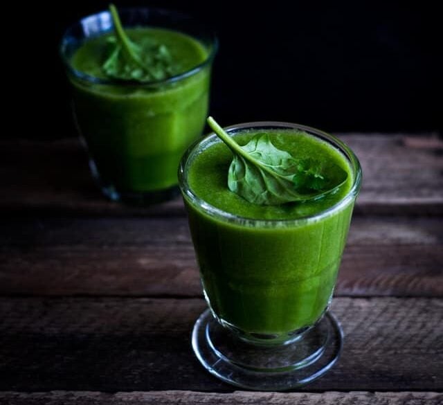 Green cucumber smoothie