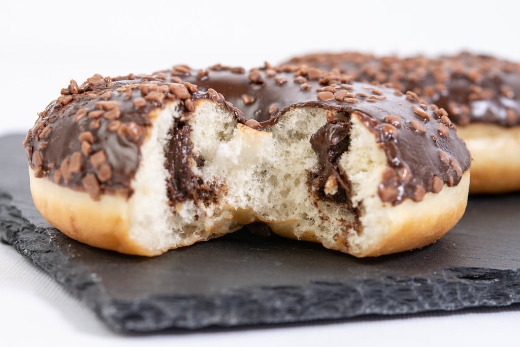 Chocolate cake donuts