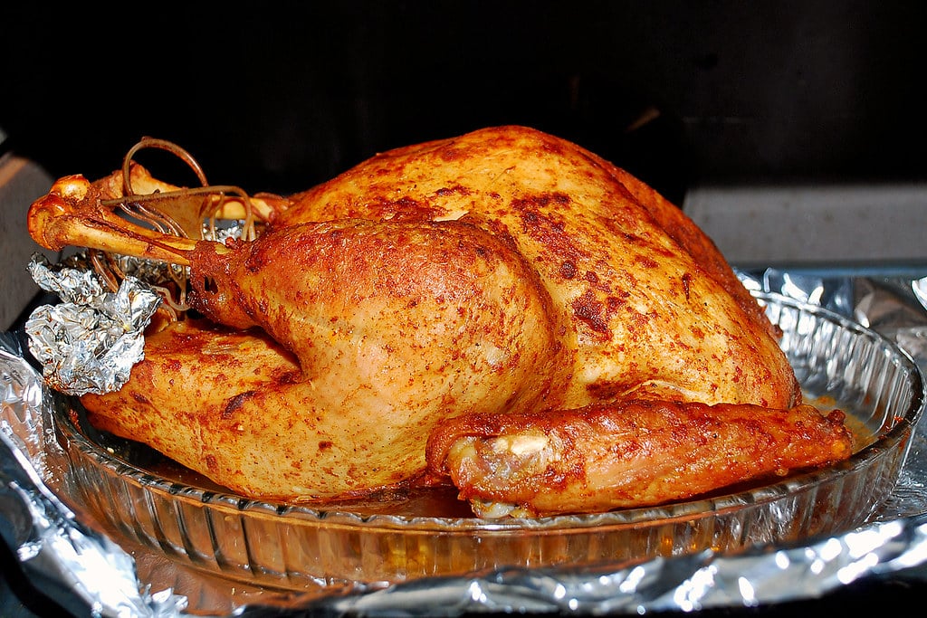 Roasted turkey