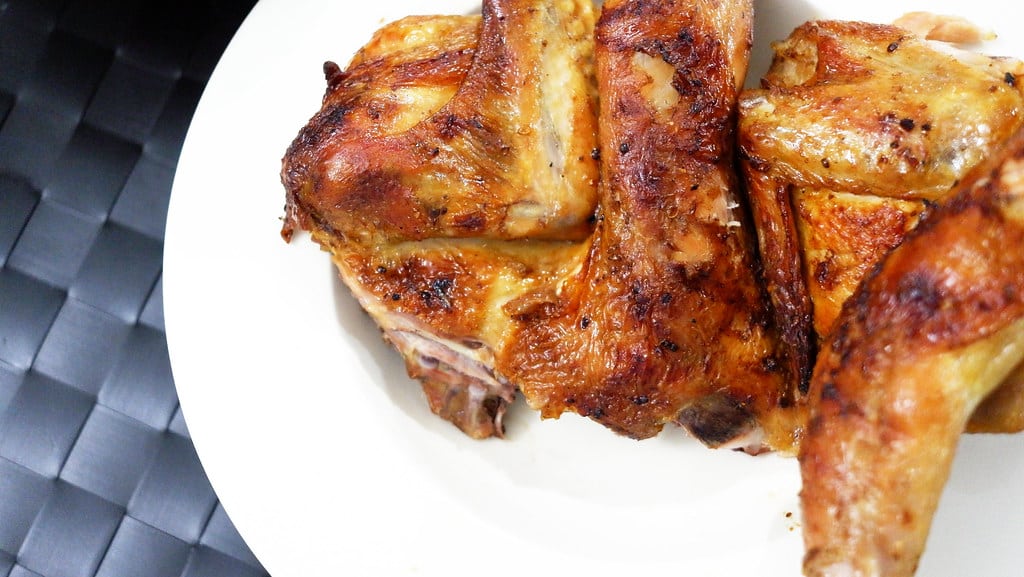 Roasted chicken