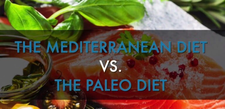 Mediterranean diet vs Paleo