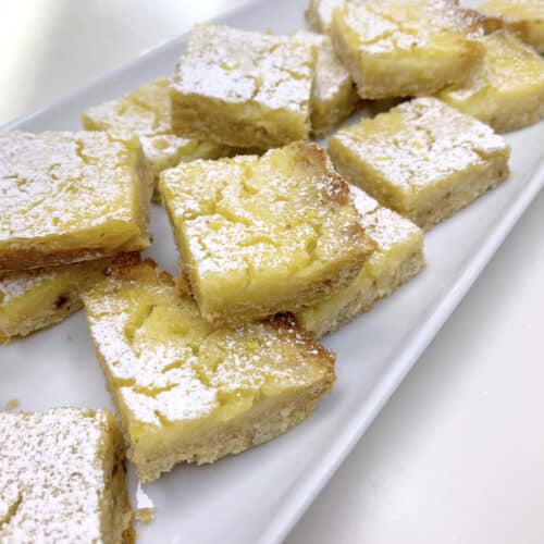 Paleo lemon bars recipe