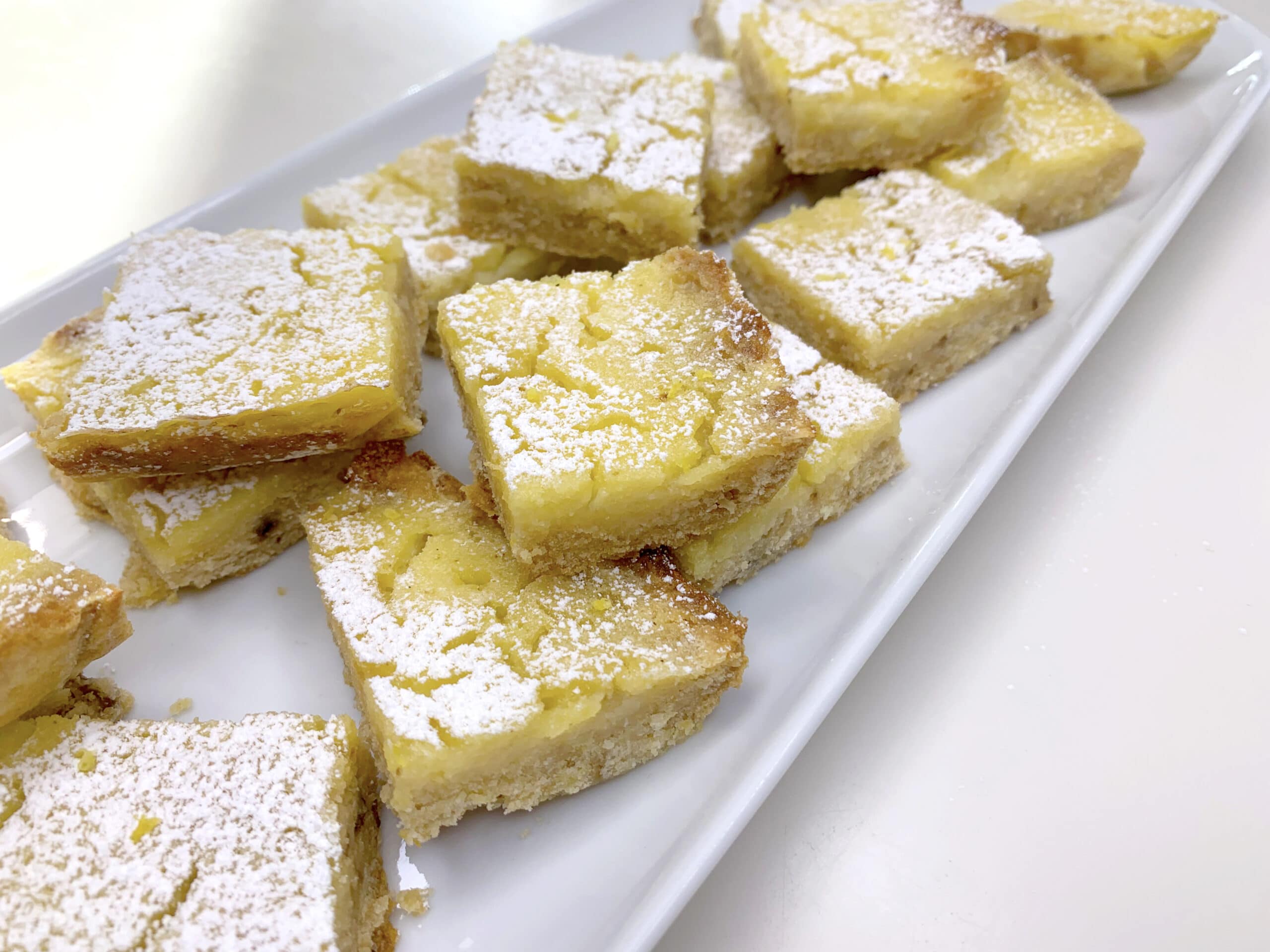 Paleo lemon bars recipe