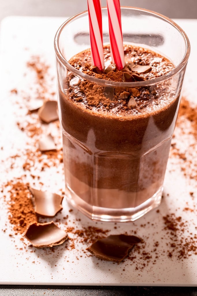 Keto chocolate smoothie