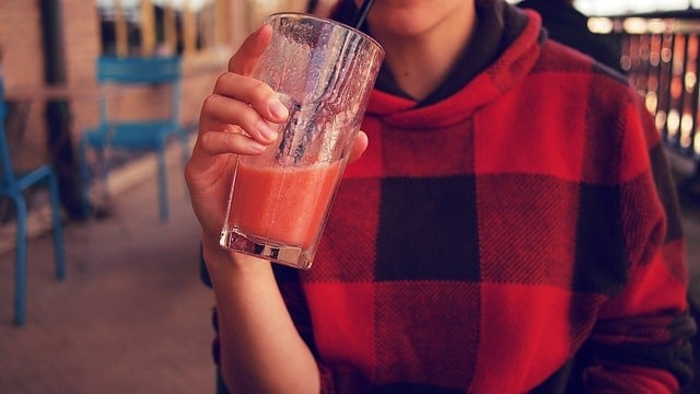 Strawberry smoothie