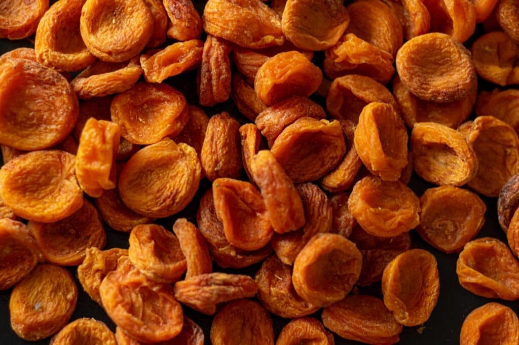 Dried apricots