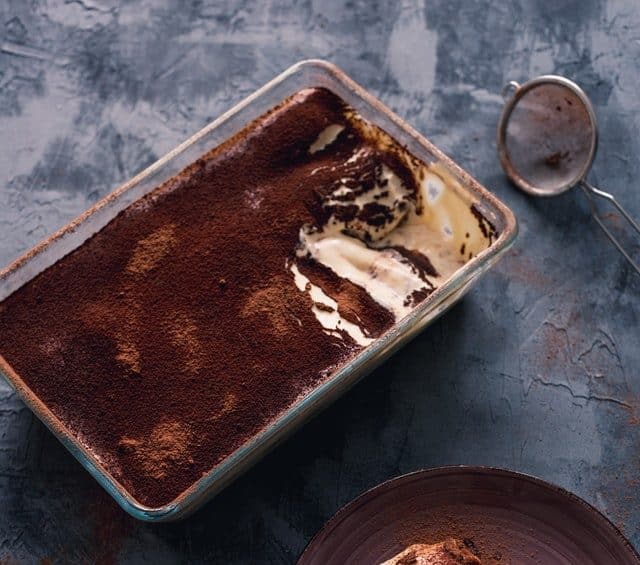 Dietary tiramisu recipe