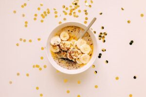 Vegan banana smoothie