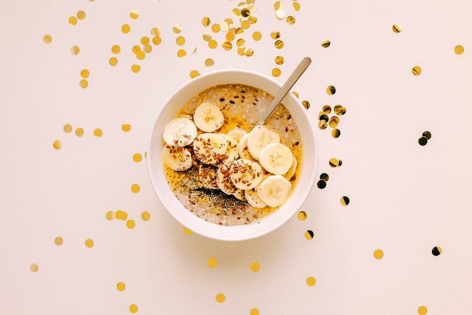 Vegan banana smoothie