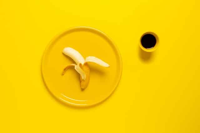 Vegan banana smoothie