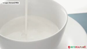 2000 Calorie Vegan Smoothie - Add 2 cups of almond milk