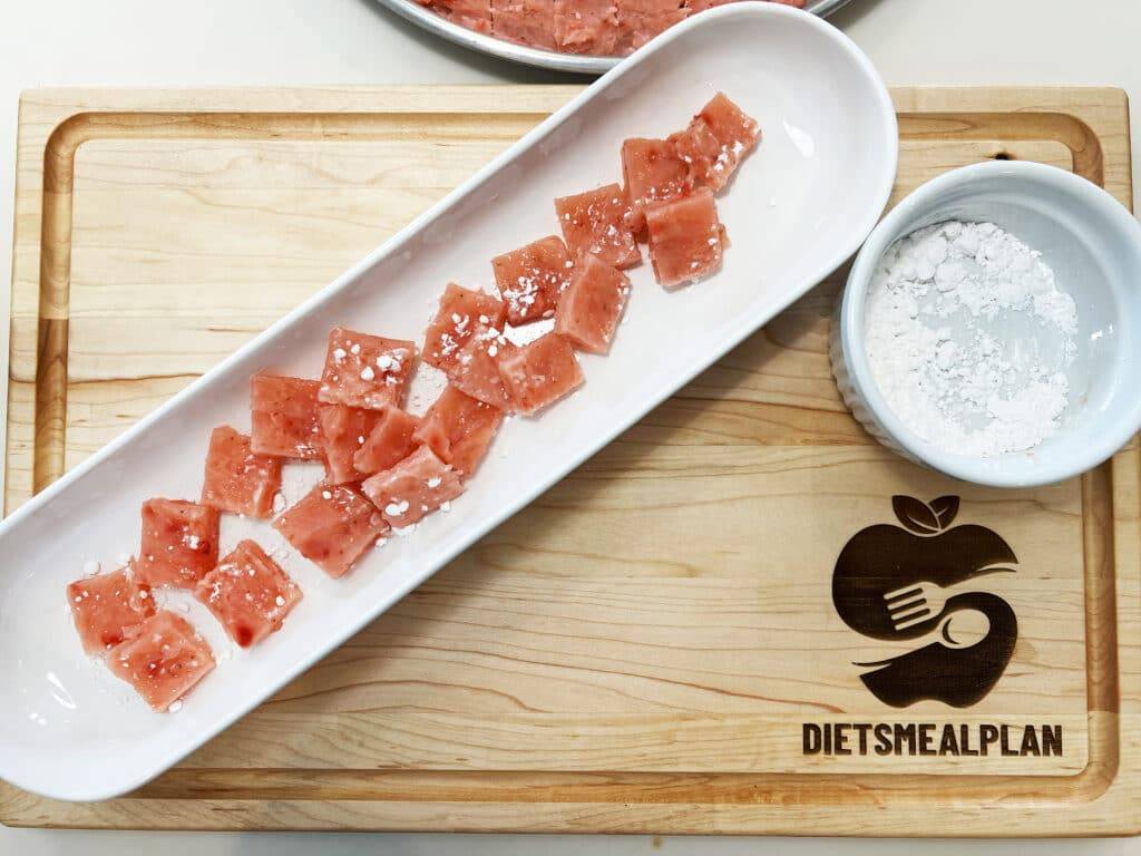 Gluten free Turkish delight