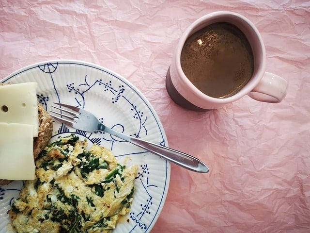 Spinach omelet recipe