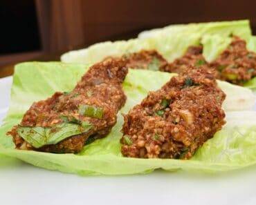Keto Turkish Raw Meatball Recipe