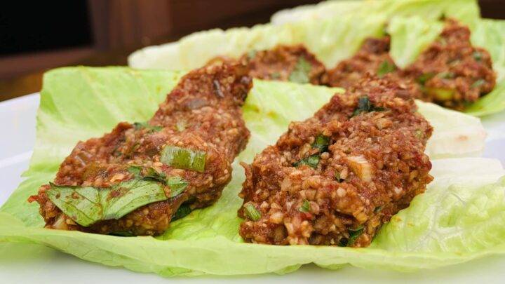 Turkish Raw Meatball Recipe