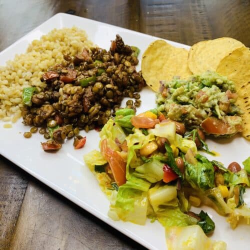 Vegan mexican burrito recipe