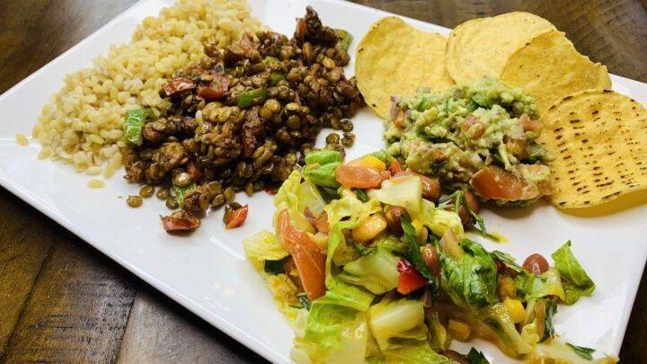 Vegan mexican burrito recipe