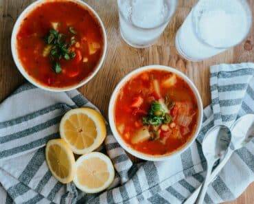 Turkish Mediterranean Soup Recipe