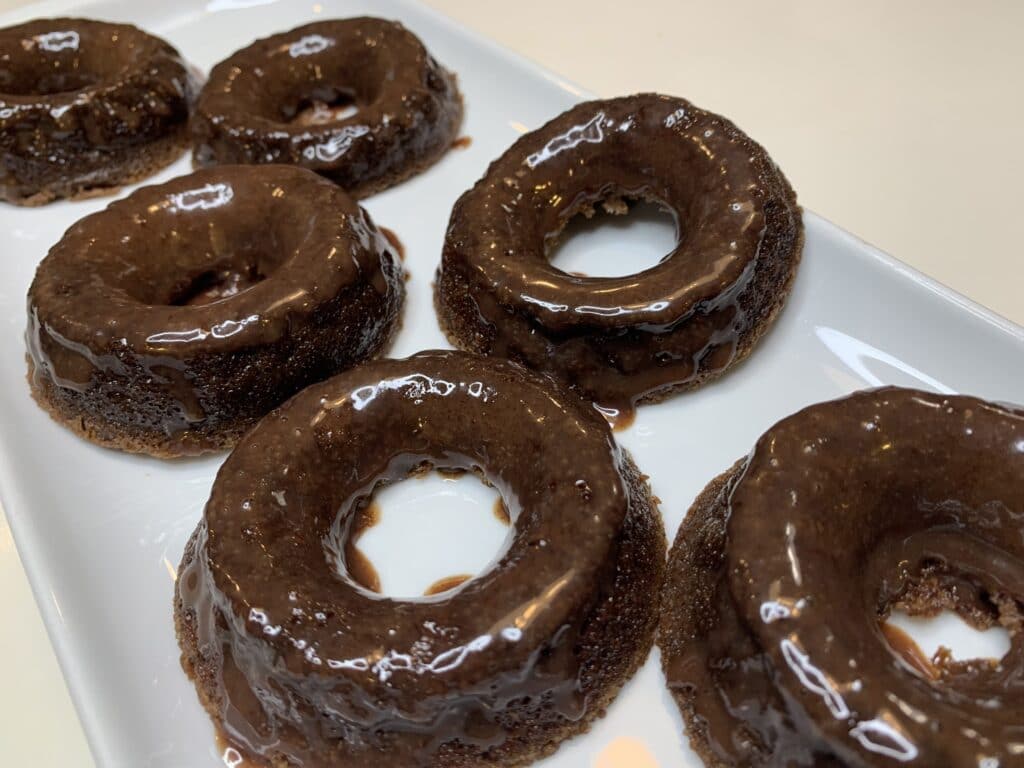 Chocolate glazed donuts