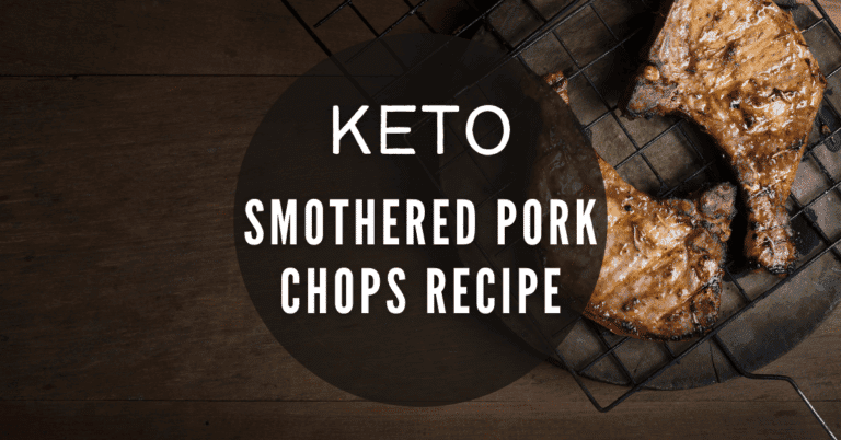 Keto smothered pork chops