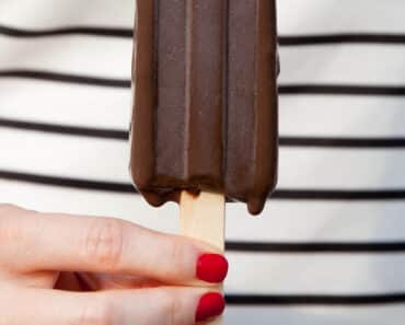 Chocolate Fudge Popsicle (Low Carb)
