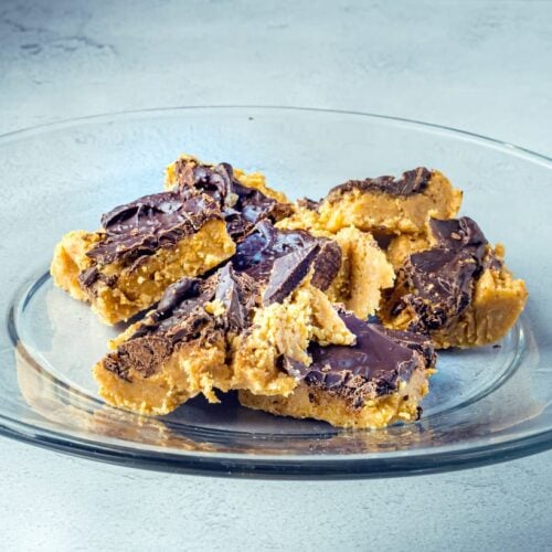 Keto Peanut Butter Chocolate Bars
