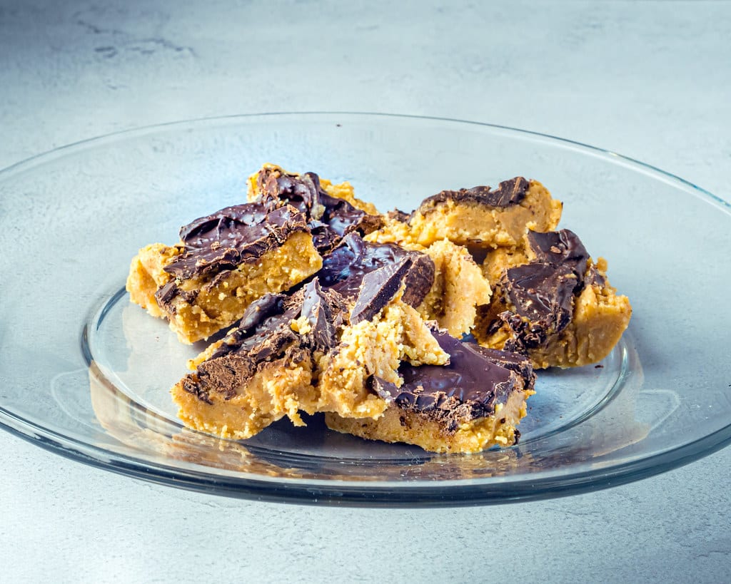 Keto Peanut Butter Chocolate Bars