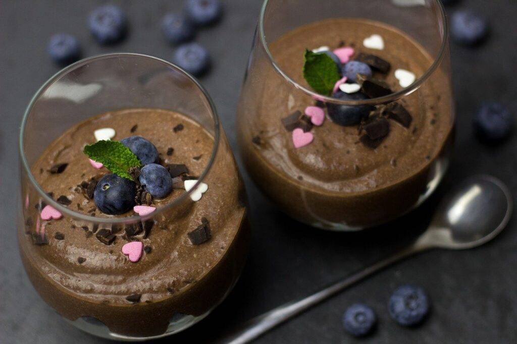 Keto chocolate mousse