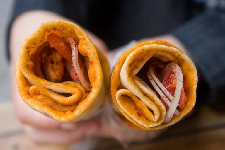 Turkish Chicken Wrap