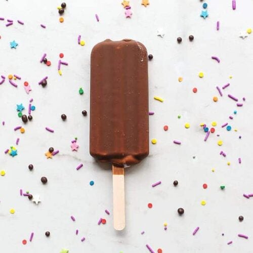Chocolate Fudge Ice Pops