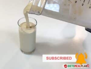 step 4 - Continue mixing until you achieve the consistency of a smoothie