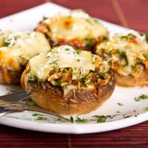 Keto Stuffed Mushrooms