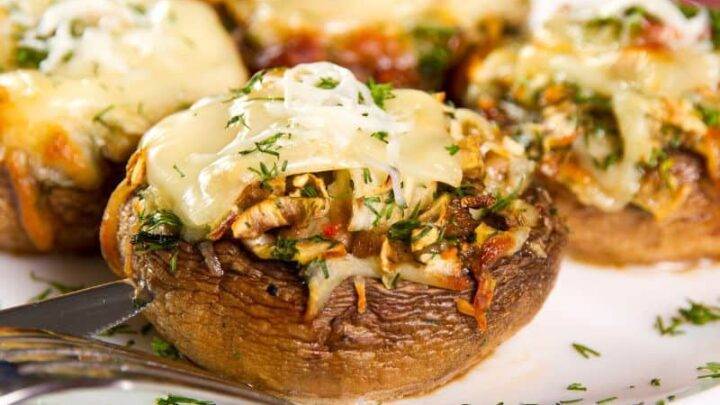 Keto Stuffed Mushrooms