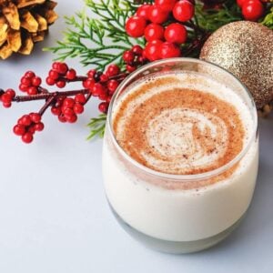 Microwave Keto Eggnog