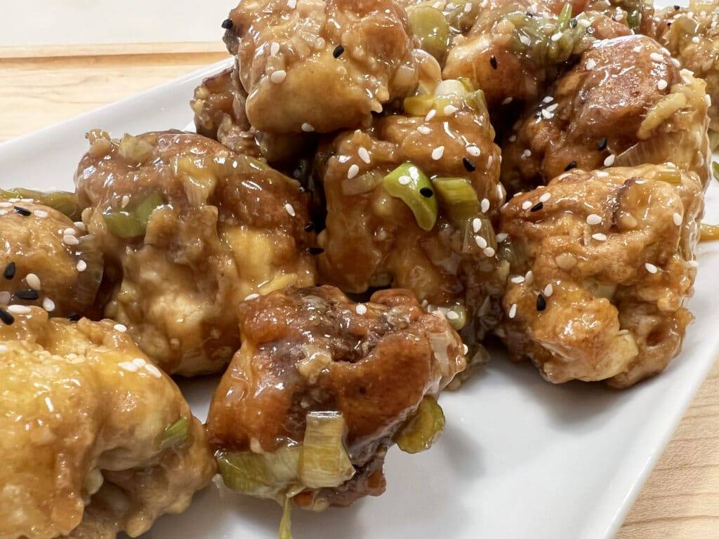 General Tso's cauliflower