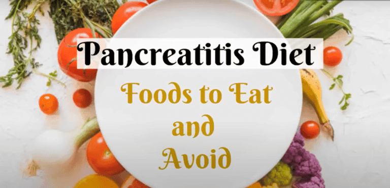 Pancreatitis Diet Food List