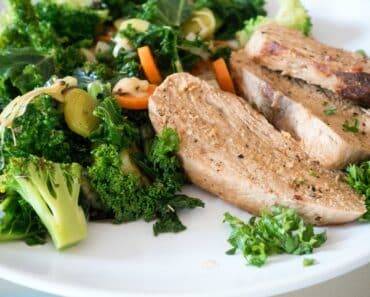 Baked Chicken and Vegetables Recipe (BRAT Diet Dinner)