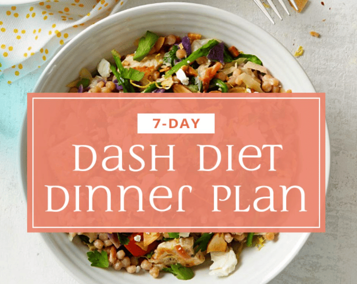Printable Low Sodium Dash Diet Plan Diets Meal Plan