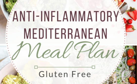 Anti Inflammatory Mediterranean Diet Plan