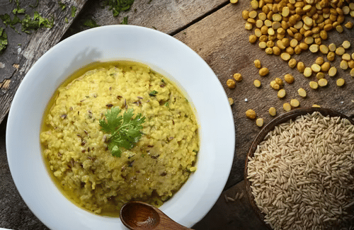 5 Ideas of High Protein Fiber Diet Food - Rice and lentils