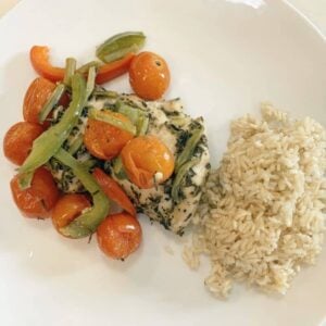 Baked Chicken and Vegetables