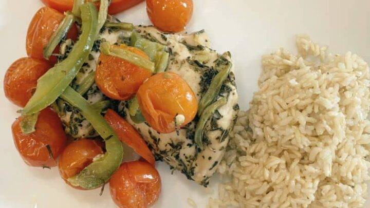 Baked Chicken and Vegetables
