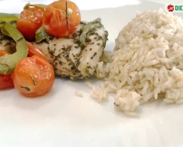 Baked Chicken and Vegetables Recipe (BRAT Diet Dinner)