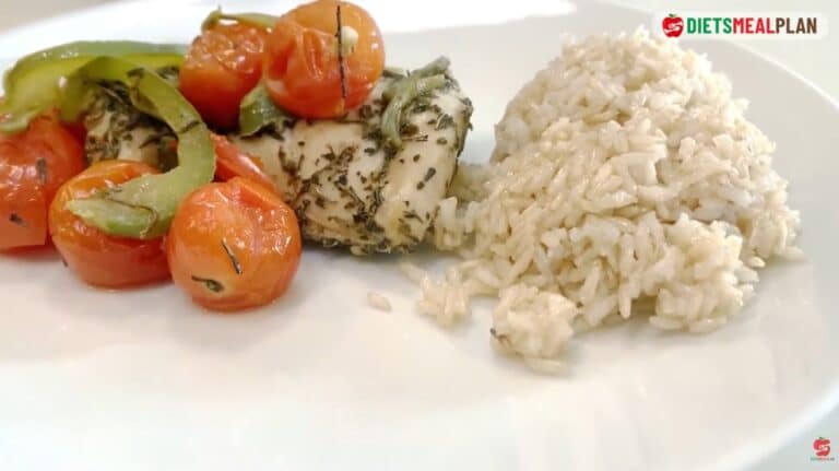 Baked Chicken and Vegetables Recipe (BRAT Diet Dinner Recipe)